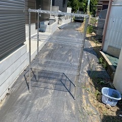 奥行き45×幅90×高さ150引き取りのみ岸和田市スチールラック