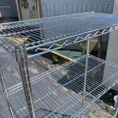 奥行き45×幅90×高さ150引き取りのみ岸和田市スチールラックの画像