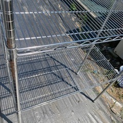 奥行き45×幅90×高さ150引き取りのみ岸和田市スチールラックの画像