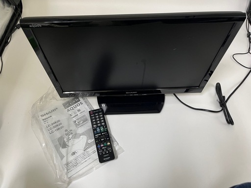 SHARP AQUOS 液晶テレビ LC-22K20 　22インチ