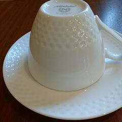 ノリタケティーカップ(リズモホワイト)10客セットの画像