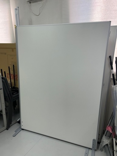 【美品】パーテーション ホワイト 連結式 4枚 オフィス ２WAY