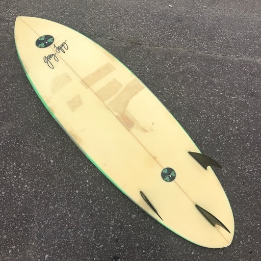 サーフボード サーフィン Basic Plastic 186cm ショートボード グリーン