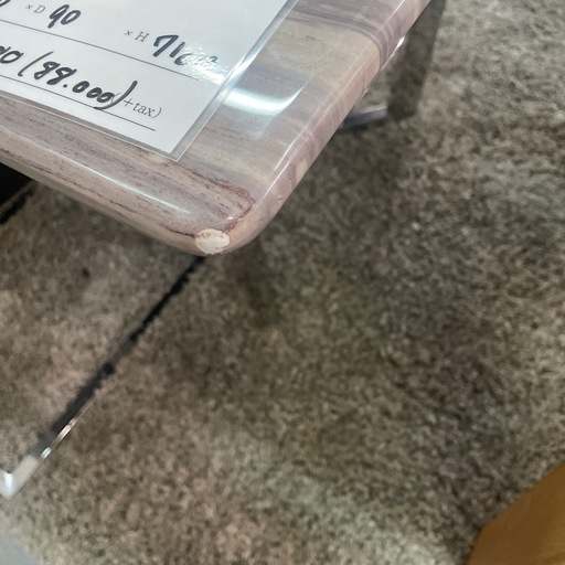ダイニングテーブルセット　天板:石