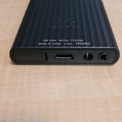 ウォークマンWALKMAN2023年モデル ブラック NW-A306/Sony Digital Media Player | NW-A306の画像
