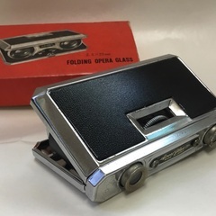 昭和レトロ・折りたたみ式・オペラグラス 2.5×25㎜・双眼鏡の画像