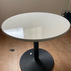 KOKUYO コクヨ　丸テーブル 鉄脚  中古品RTF-A171...