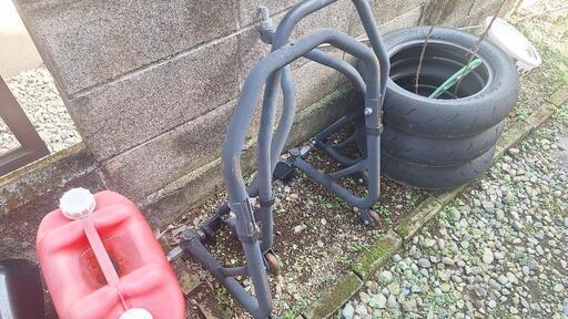 アストロプロダクツ製 レーシングスタンド前後 バイク用