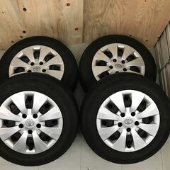 トヨタ純正 15インチ スチールホイール TOYO J31 195/65R15 91S タイヤ 4本 セット 15×6J 5H-114.3 鉄ホイールの画像