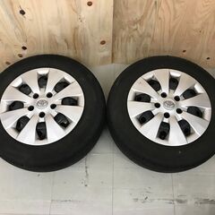 トヨタ純正 15インチ スチールホイール TOYO J31 195/65R15 91S タイヤ 4本 セット 15×6J 5H-114.3 鉄ホイールの画像