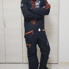 1点のみレア物 JETHWEAR スノーモービル用ワンピース モノスーツ 中綿有りの画像
