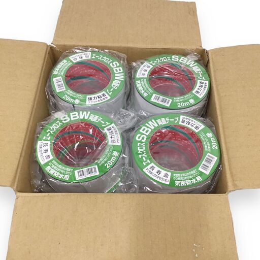 24Y529 ジ3 【未使用】 光洋化学 エースクロス SBW 両面テープ 50mm×20m 20