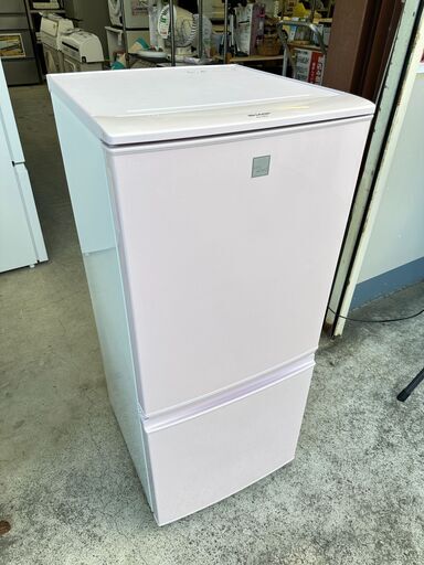 【動作保証あり】SHARP シャープ 2016年 SJ-14E3 137L 2ドア 冷凍冷蔵庫【管理KRR626】
