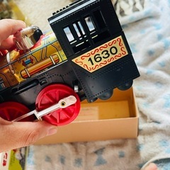 ゼンマイ SL ポッポー トレイン 2個の画像
