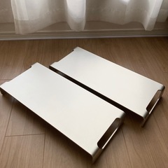 お取引進行中→(2台)グリーンハウス　アルミ製ディスプレイ台