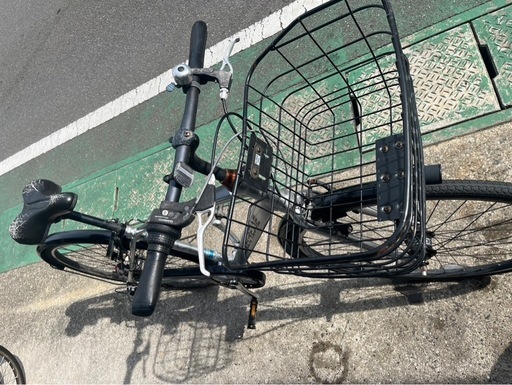 クロスバイク　オートライト仕様