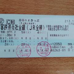 チケット 新幹線/鉄道切符