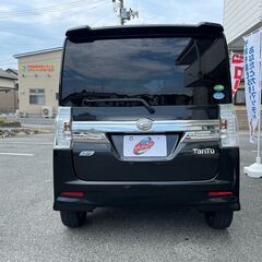 【自社ローン】保証人無可★ダイハツタントカスタムRS ナビTV/バックモニター/スマートキー/プッシュスタートの画像