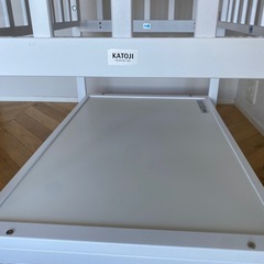 katoji カトージ　ベビーベッドミニ　ハイタイプ　ツーオープンの画像
