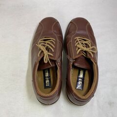 靴　サイドジッパー付き革靴の画像