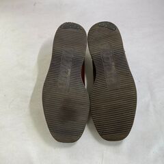 靴　サイドジッパー付き革靴の画像