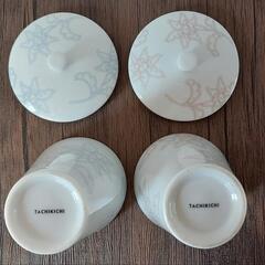  【未使用品】 たち吉 華唐草 おそろいフリーカップ　磁器の画像