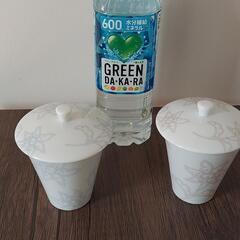  【未使用品】 たち吉 華唐草 おそろいフリーカップ　磁器の画像