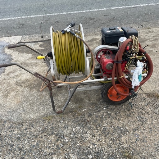 セット動墳　動力噴霧器