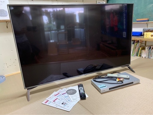 LG製55インチ液晶テレビ【55UJ6100】2018年製 (とじ) 吉祥寺の