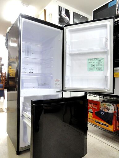 三菱 冷蔵庫 146L 2ドア 2014年製 MR-P15X-B ブラック キッチン 家電 札幌市 中央区 南12条