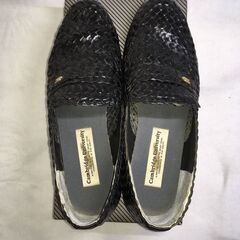 靴　メッシュ革靴の画像