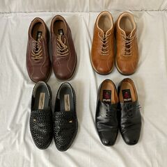 靴　メッシュ革靴の画像