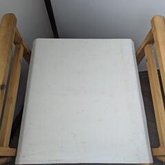新品☆キャプテンスタッグ　ディレクターチェア　アウトレット品　キャンプ　BBQの画像