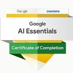 【女性無料】GoogleのAI資格（Google AI Essentials）を無料で取得しませんか？の画像