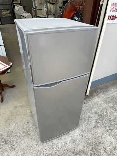 【動作保証あり】SHARP シャープ 2019年 SJ-H12D 118L 2ドア 直冷式 冷凍冷蔵庫【管理KRR630】