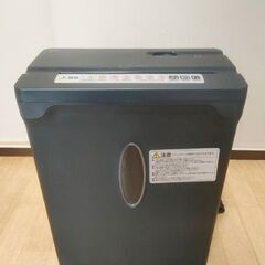 シュレッダー サンワ A4×10枚タイプ クロスカット（美品）