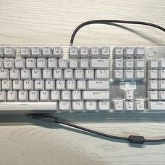 【動作確認済み】E元素メカニカル式ゲーミングキーボード104キー 茶軸
