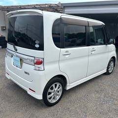 ローン通らない方も分割OK  車検7年10月　即納OK  タントカスタム　平成20年式  走行13万キロ　左側電動スライドドア　ETC  の画像