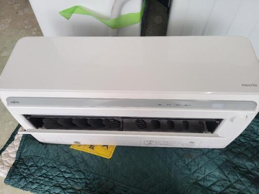 FUJITSU　富士通　お掃除機能付き　ノクリア　14畳用ルームエアコン　AS-M40K2W　単相200V　標準取付工事込 リサイクルショップ宮崎屋住吉店24.8.9ｋ