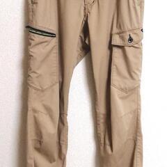ワークマン ダブルエムストレッチカーゴパンツ 中古 メンズSサイズ ＆ パススルーベルトの画像