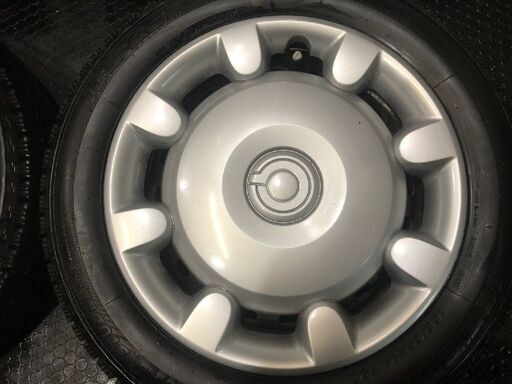 【ICE ESPORTE 155/65R14】スタッドレス【ダイハツ ムーヴキャンパス 純正ホイール 14インチ 4.5J4HPCD100+45】21年製 バリ溝　(KTM096)