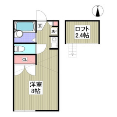 《《１Ｒ》》🎀越谷市🎀コンビニ徒歩圏内🎀フリーレント１ヶ月付き🎀...