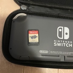 ニンテンドースイッチライト(グレー)＋ソフトの画像
