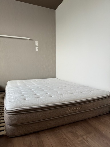 N-sleep エヌスリープ　マットレス　ベッド　ダブルサイズ