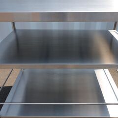 IKEA-FLYTTA フリッタ_キッチンワゴン_ステンレススチールの画像