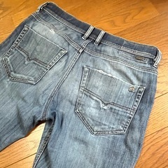 DIESEL ディーゼル スリムキャロット デニムパンツ TEPPHARウェスト85cmの画像