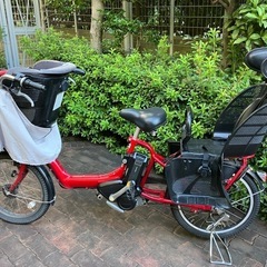 ジャンク　子供乗せ電動自転車　ブリヂストン