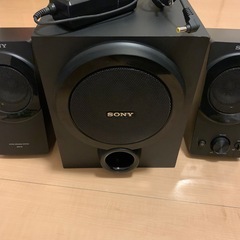 SONY スピーカーの画像