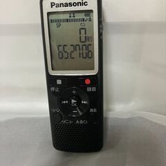 【中古雑貨】Panasonic　ICレコーダー