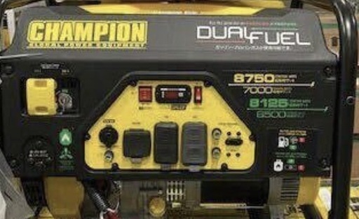 【未使用品】CHAMPION 発電機 災害用セット